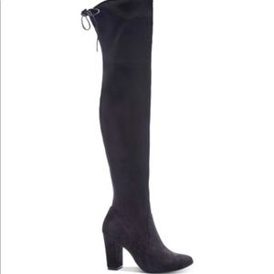 Chinese Laundry over the knee black boots